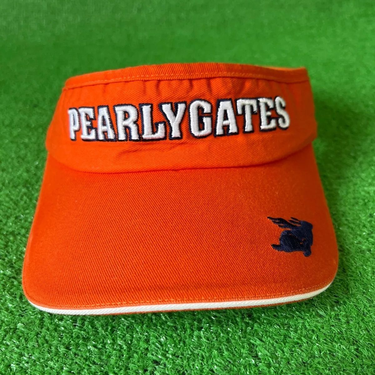 PEARLY GATES パーリーゲイツ ロゴ刺繍 コットン ゴルフサン