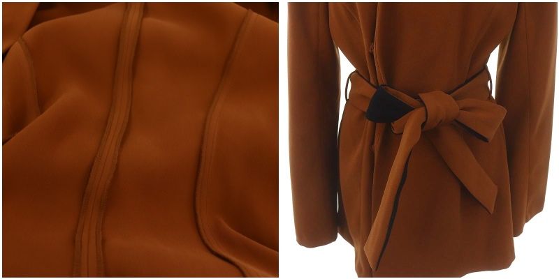 ノーカラー ダブル