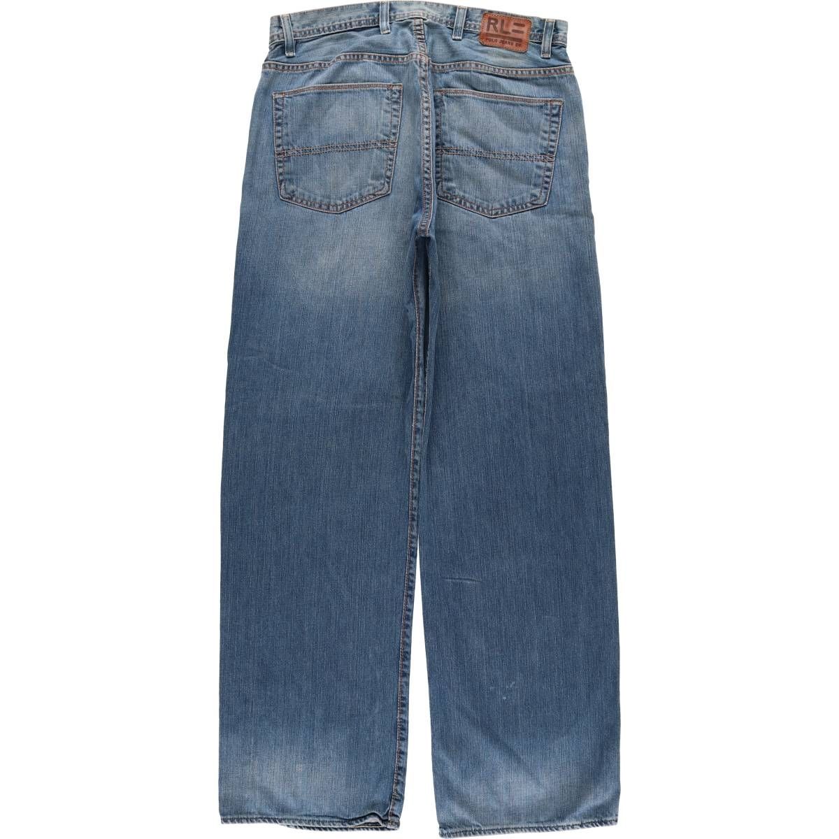古着 ラルフローレン Ralph Lauren POLO JEANS COMPANY ストレートデニムパンツ メンズw34相当 eaa545020