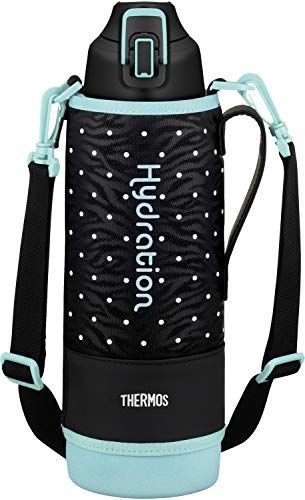 Size 1500 ml_Color ドットブラック サーモス 水筒 真空断熱スポーツボトル ドットブラック 1.5L FHT-1500F D-BK