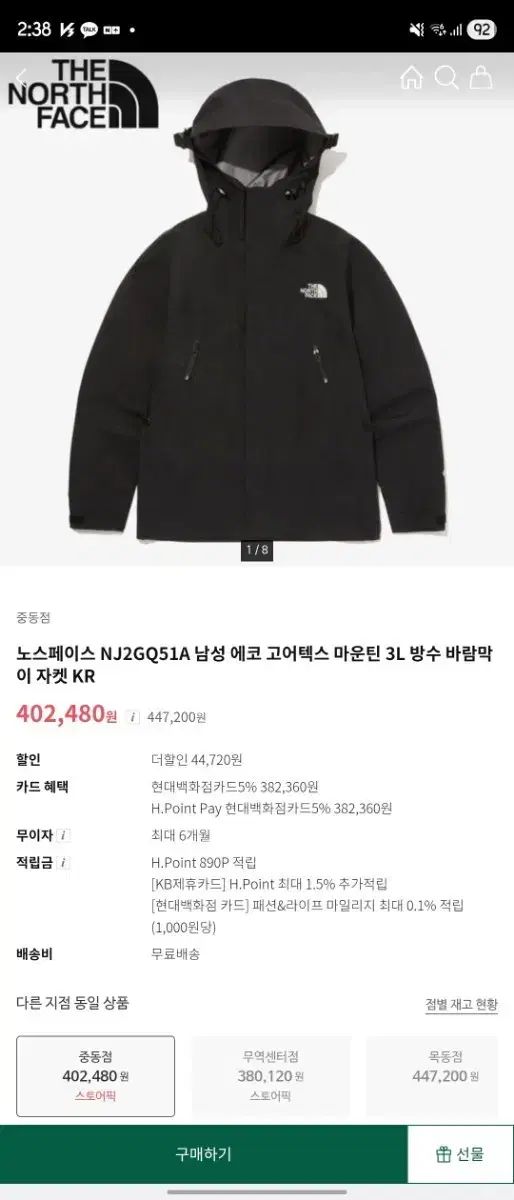 3XL THE NORTH FACE ザ ノース フェイス マウンテン GORE-TEX₍ゴアテックス 3L