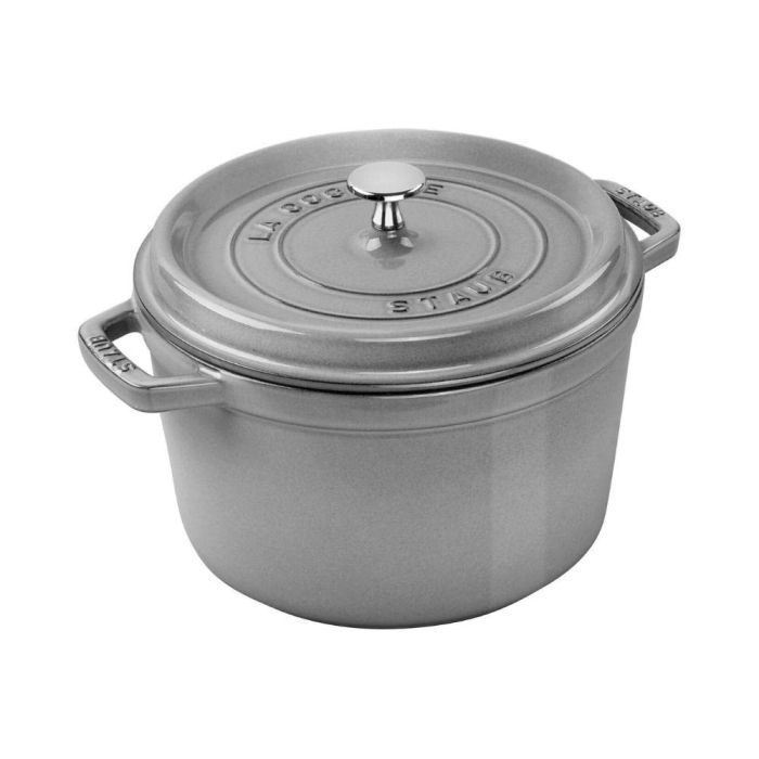 3営業日で発送 STAUB ストウブ ストウブ グランドココット ２４ｃｍグレー ４０５０２－２９１ RSTG902