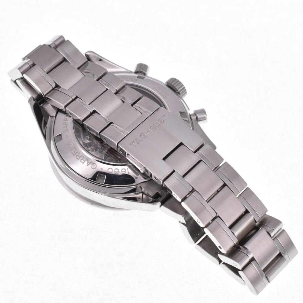 タグホイヤー TAG HEUER CV2010-0 カレラ クロノグラフ 裏スケ 自動