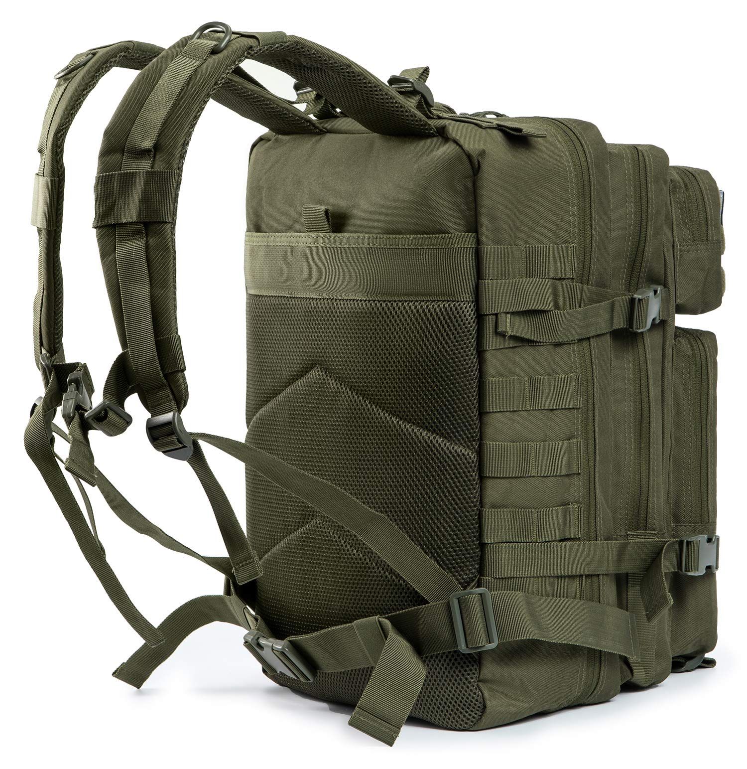 QT&QY] 大容量45L タクティカルバックパック メンズ 防撥水3日間