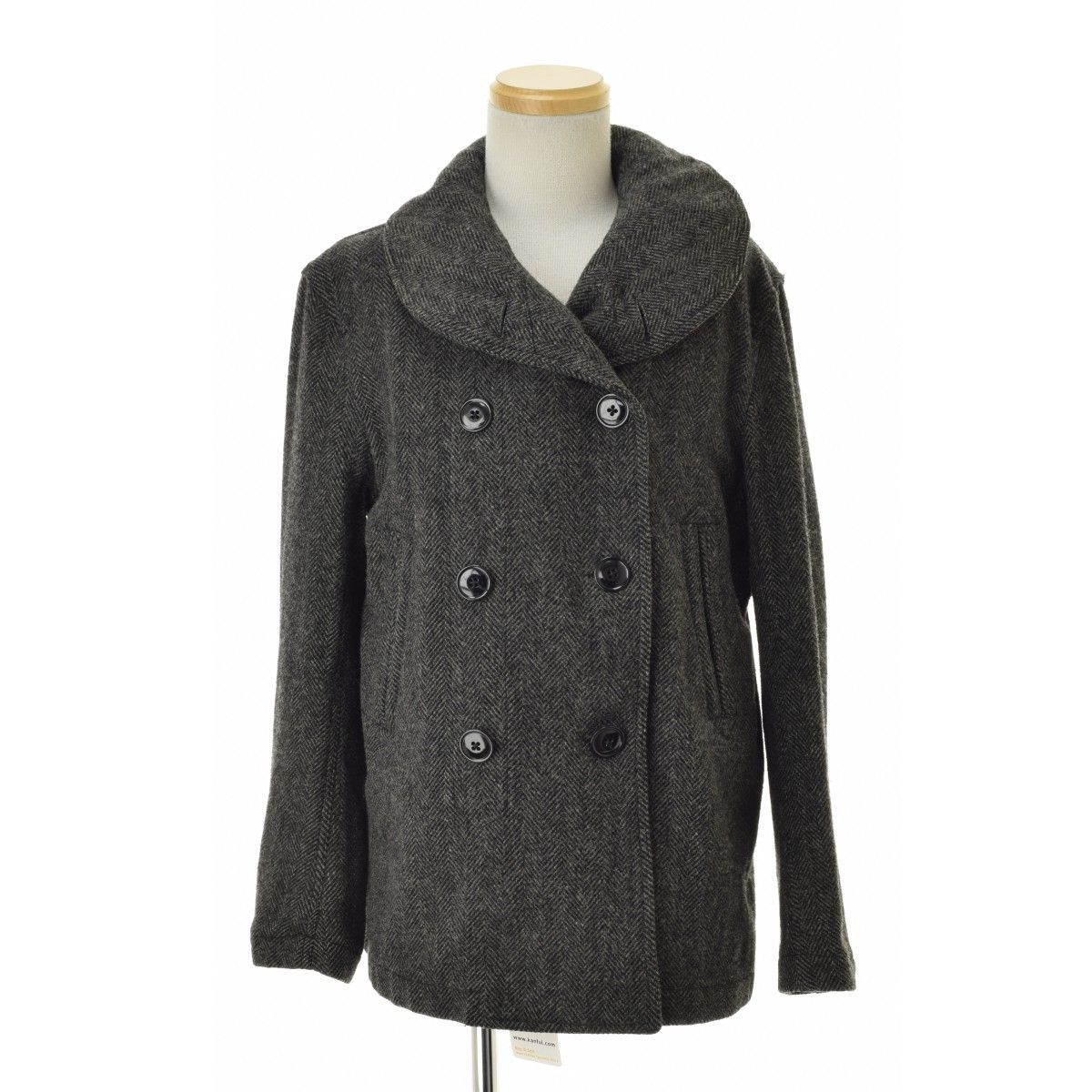 SILK DENIM MORTORCYCLE COAT リドム SILK DENIM MORTORCYCLE COAT