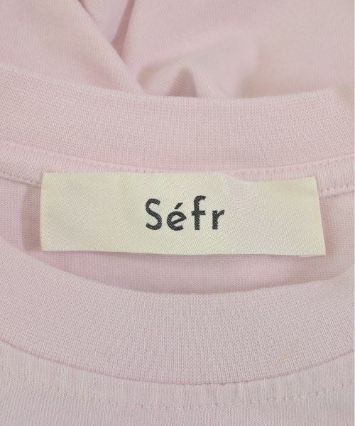 Sefr Tシャツ・カットソー レディース セファ 中古　古着 Sefr セファ Tシャツ・カットソー XS ピンク 【古着】【中古】の