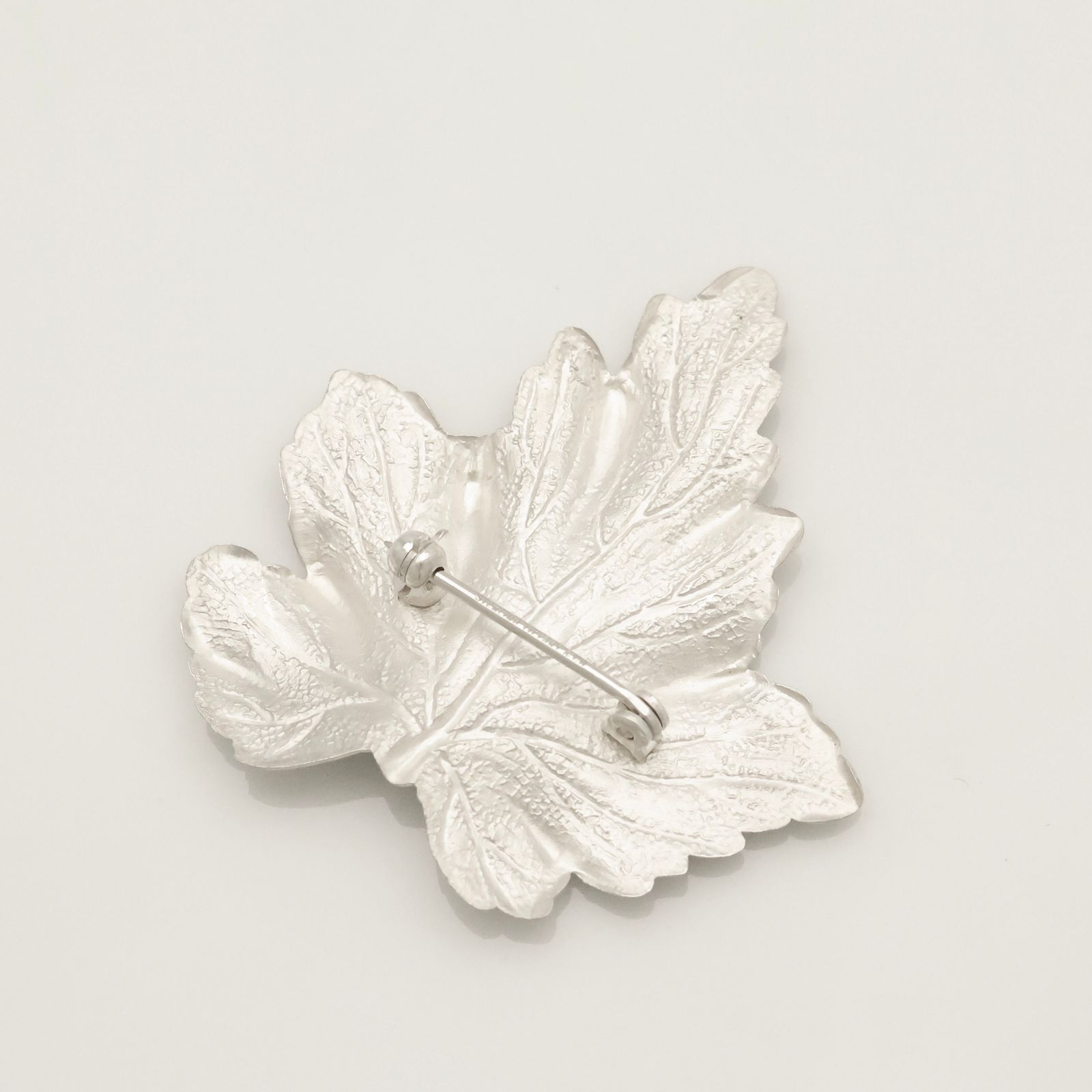 美品 ティファニー ブローチ リーフ メイプル シルバー 925 美品】ティファニー TIFFANY&Co. メイプル リーフ ブローチ