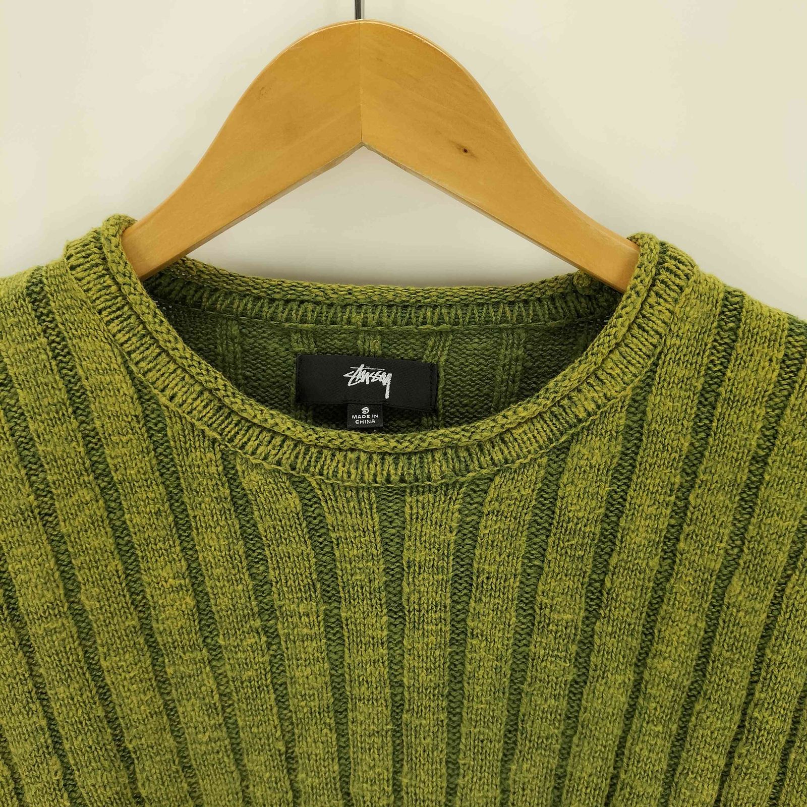 ステューシー Stussy 24AW Cotton Slub Rib Crew Neck メンズ import 