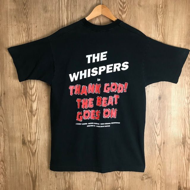 90s VINTAGE THE WHISPERS ツアーT ロックT バンドT 半袖 Tシャツ 