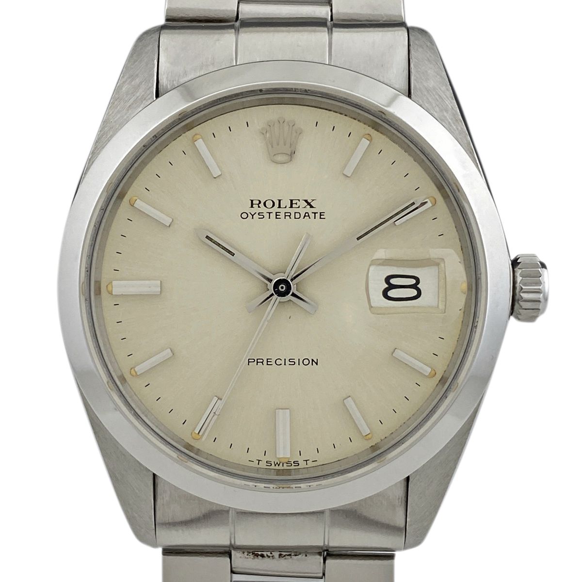 ロレックス ROLEX オイスターデイト プレシジョン 6694 腕時計 SS 手