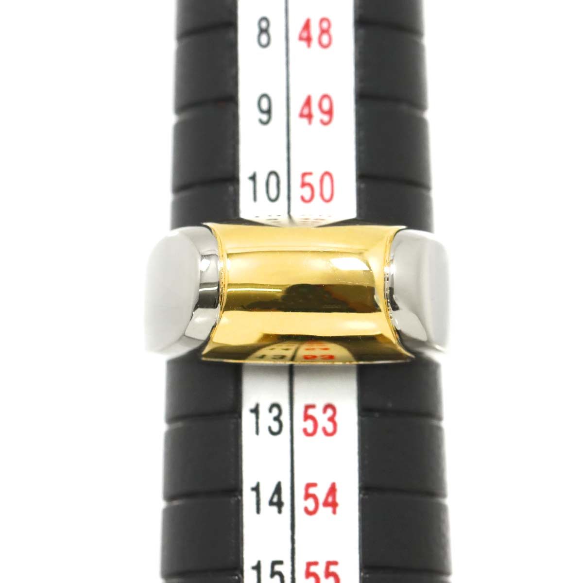 ブルガリ BVLGARI トロンケット 11.5号 リング K18 YG WG