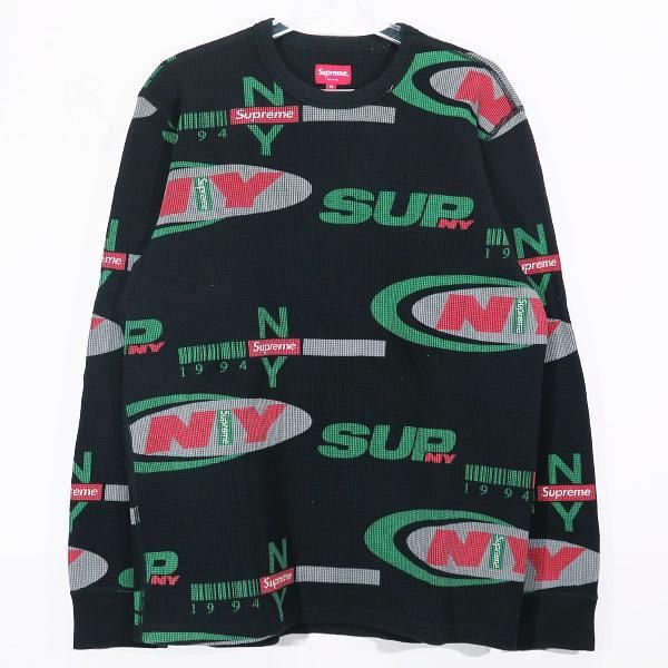 Supreme NY WAFFLE サーマル スウェット