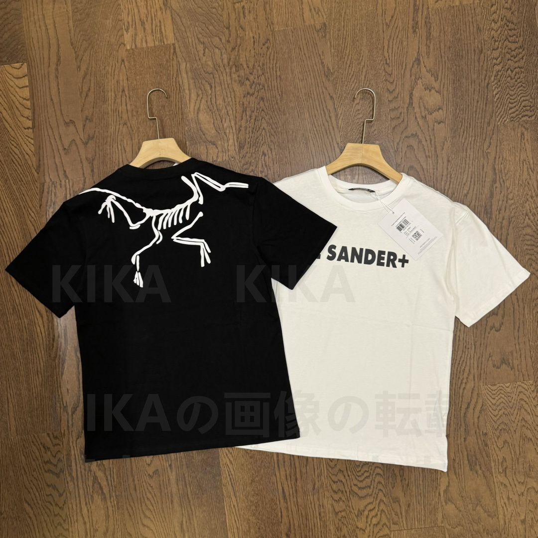 新品、 ジルサンダー JIL SANDER X ARC'TERYX   上着   半袖  Tシャツ 男女兼用