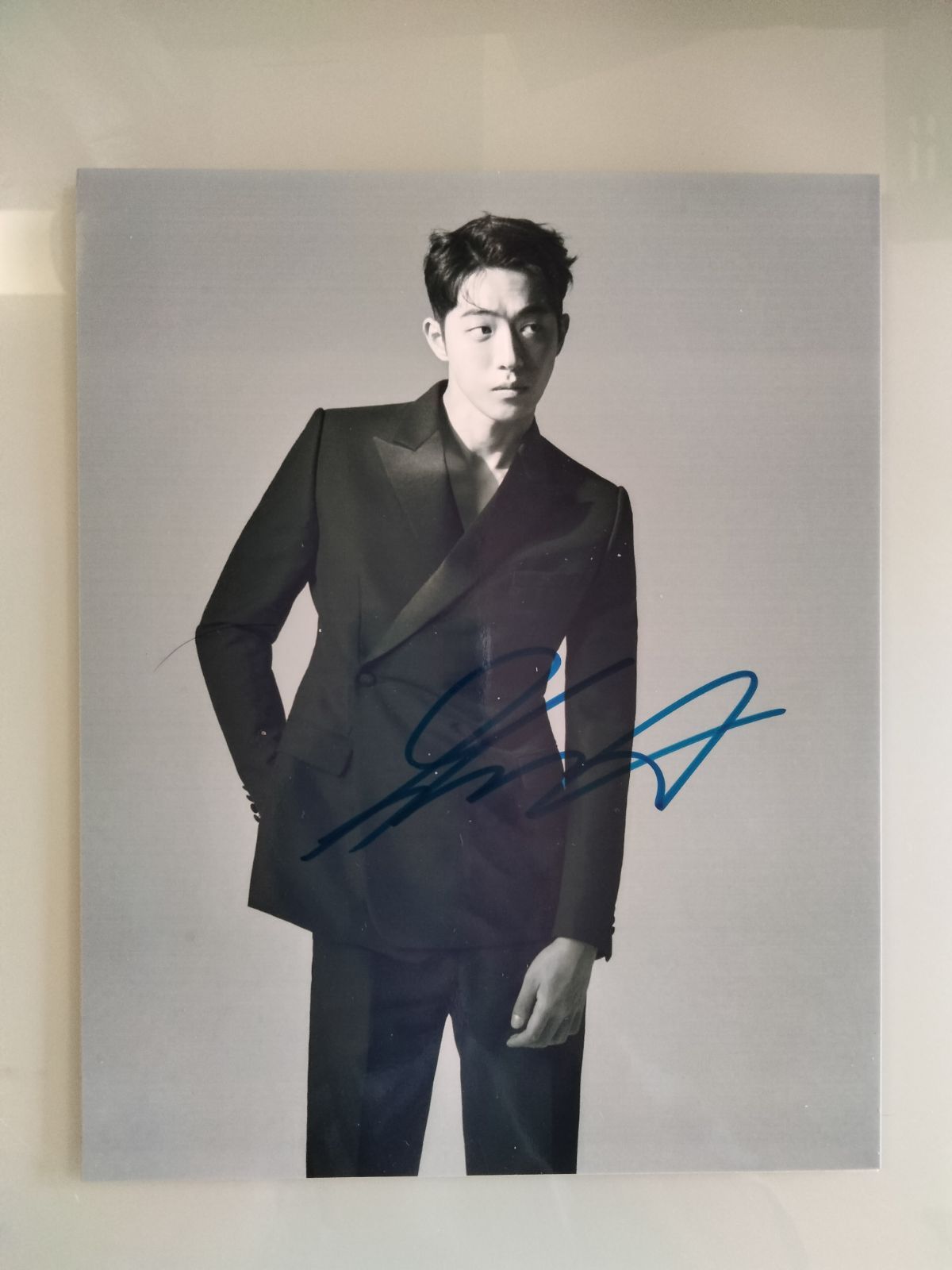 ナム・ジュヒョク直筆サイン入り超大型写真…Nam Joo-hyuk