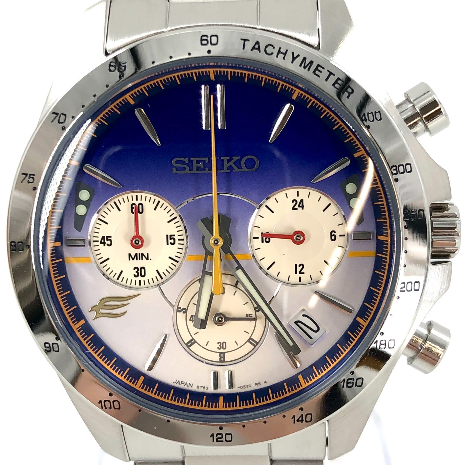 SEIKO セイコー 8T63-03T0 山形新幹線E8系つばさ デビュー記念