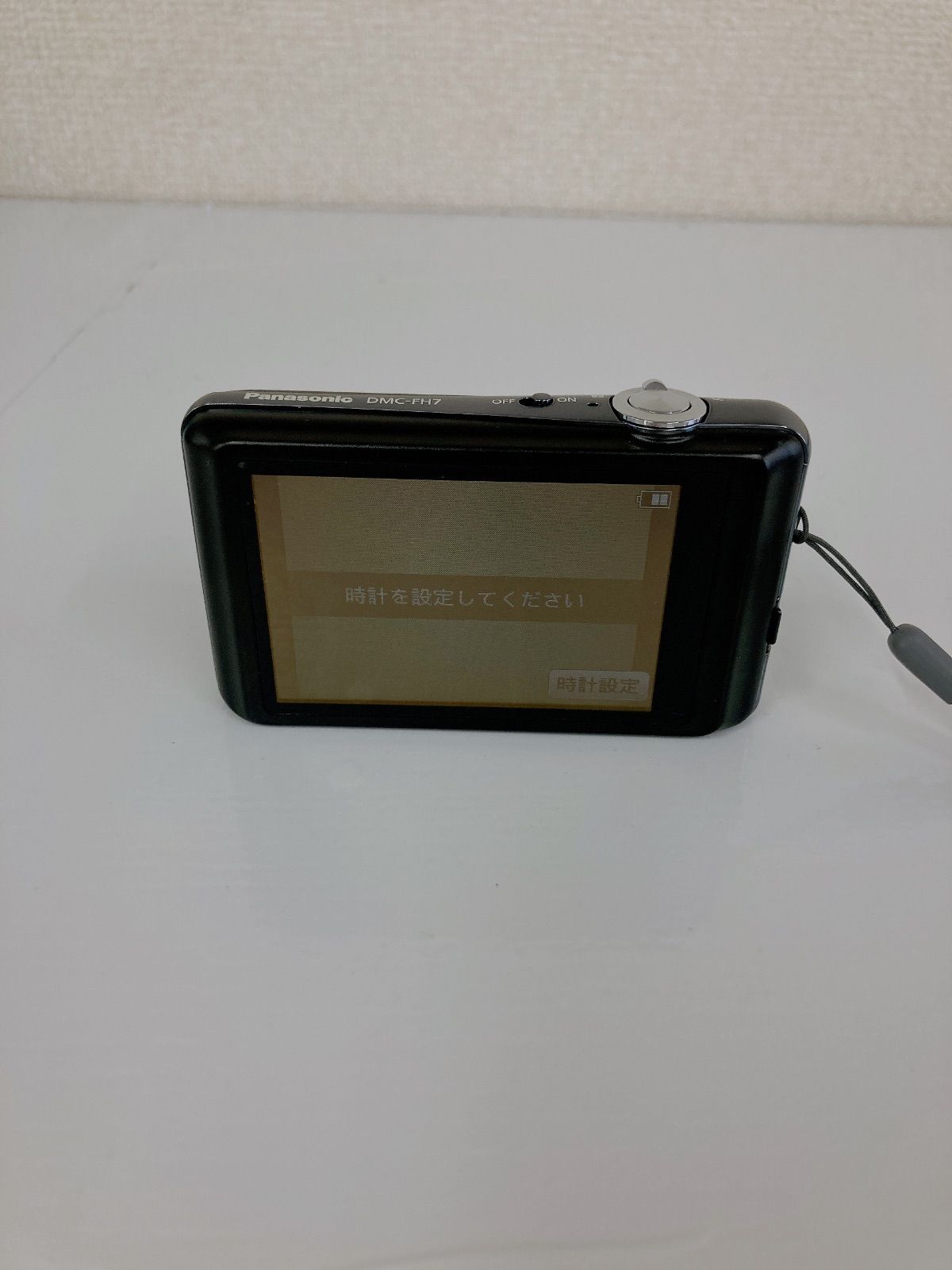 通電確認済み】【動作未確認】Panasonic パナソニック LUMIX DHC-FH7