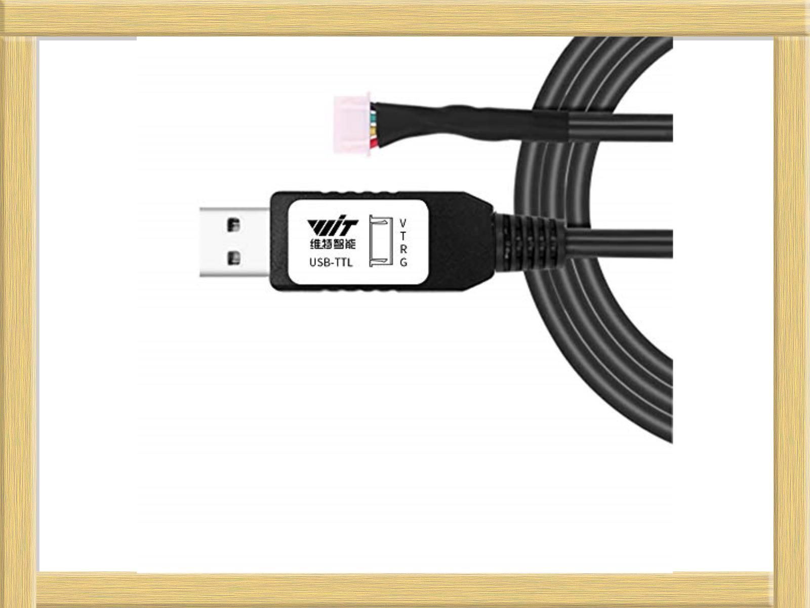 コンバータケーブル WitMotion USB to RS232 UART - PCケーブル・コネクタ