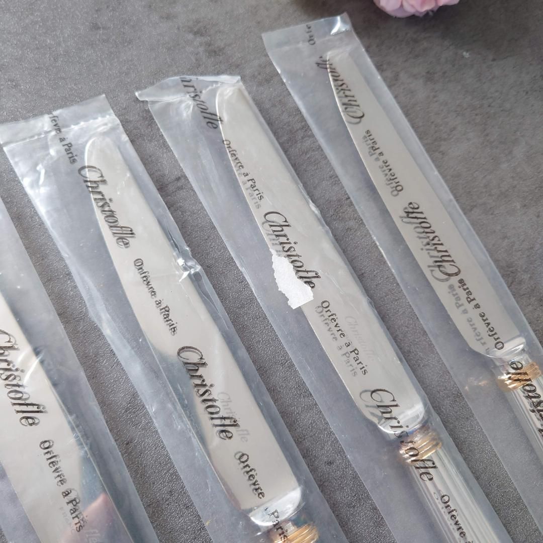 クリストフル アリアゴールドリング スタンダードナイフ 未開封 6点 WWW_SKLAD-KIRPICHA_RU