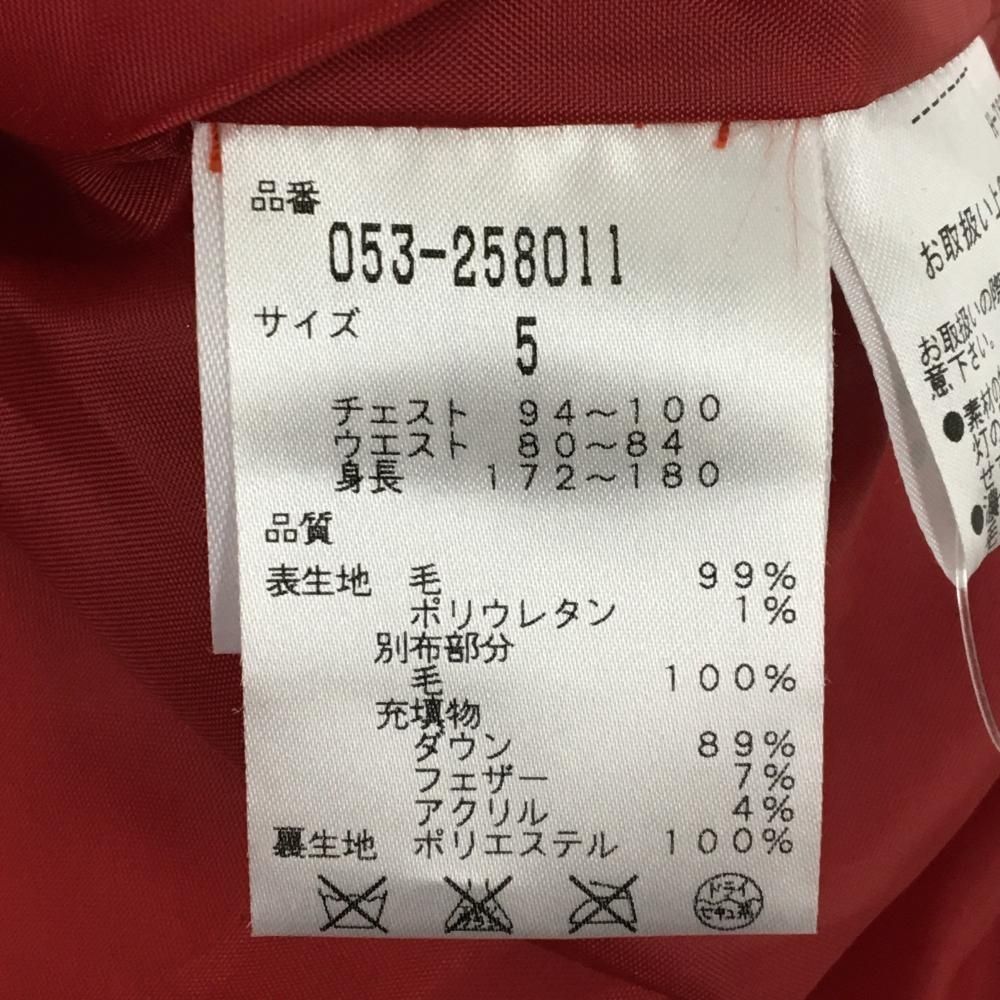 価格 パーリーゲイツ ダウンベスト レッド×グリーン チェック スナップボタン メンズ 5 L ゴルフウェア PEARLY GATES LLC-HASEGAWATOSO_COM