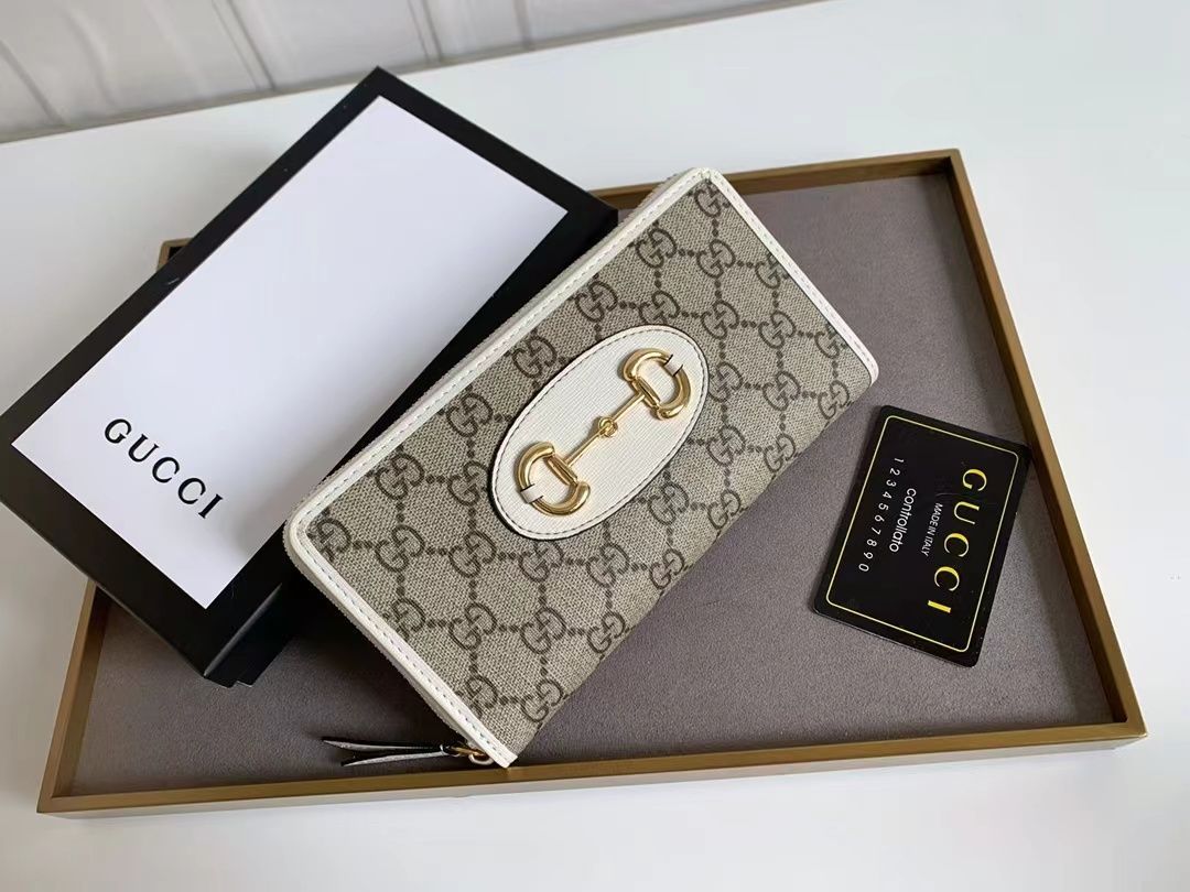 美品 GUCCI グッチ logo 長財布財布ウォレット