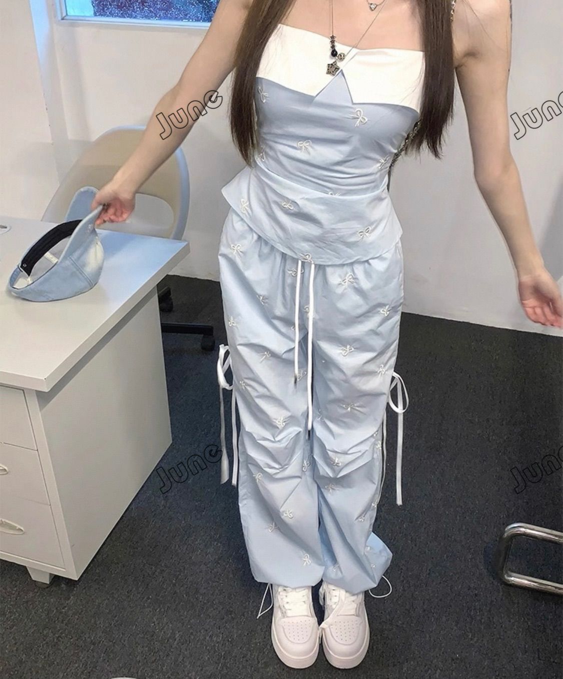 サックスブルーセットアップ
