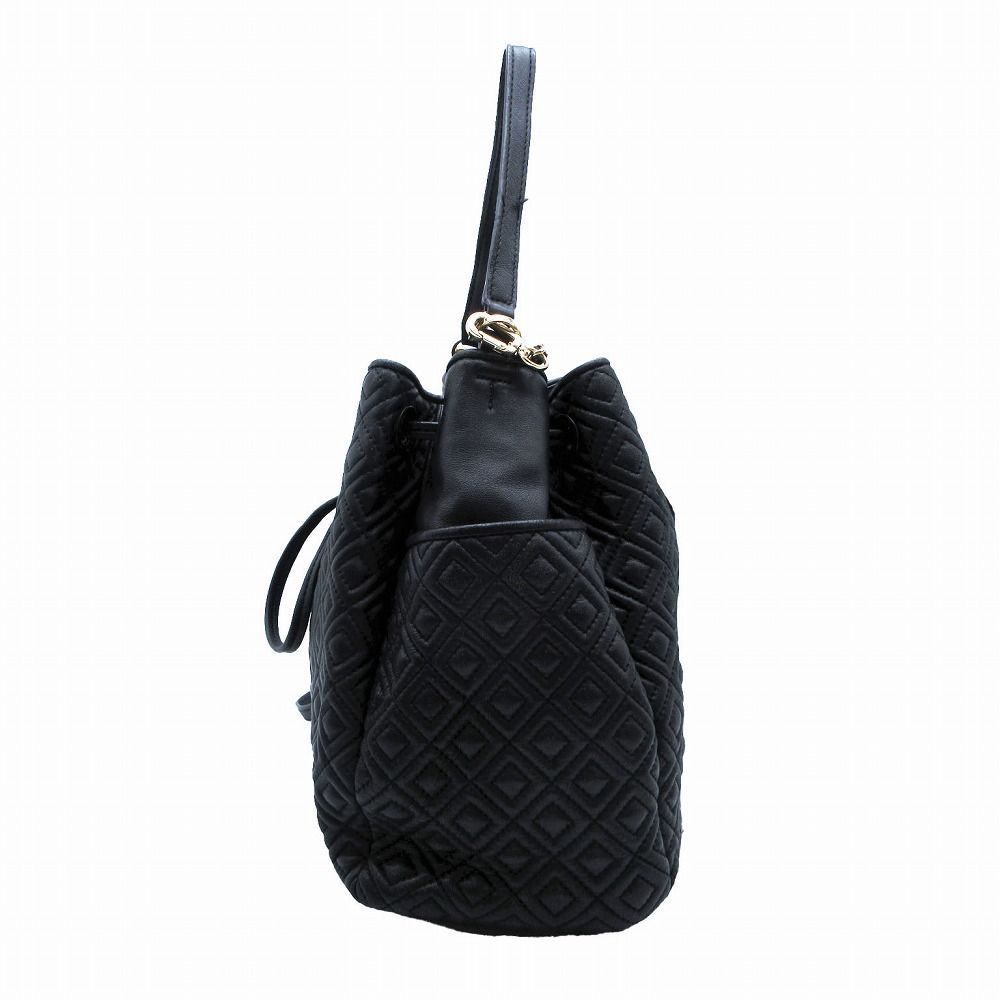 超お買得❣️Tory Burch ブラック 2wayキルティングショルダーバッグ TORY BURCH トリーバーチ バッグ レザー ウィラ マット