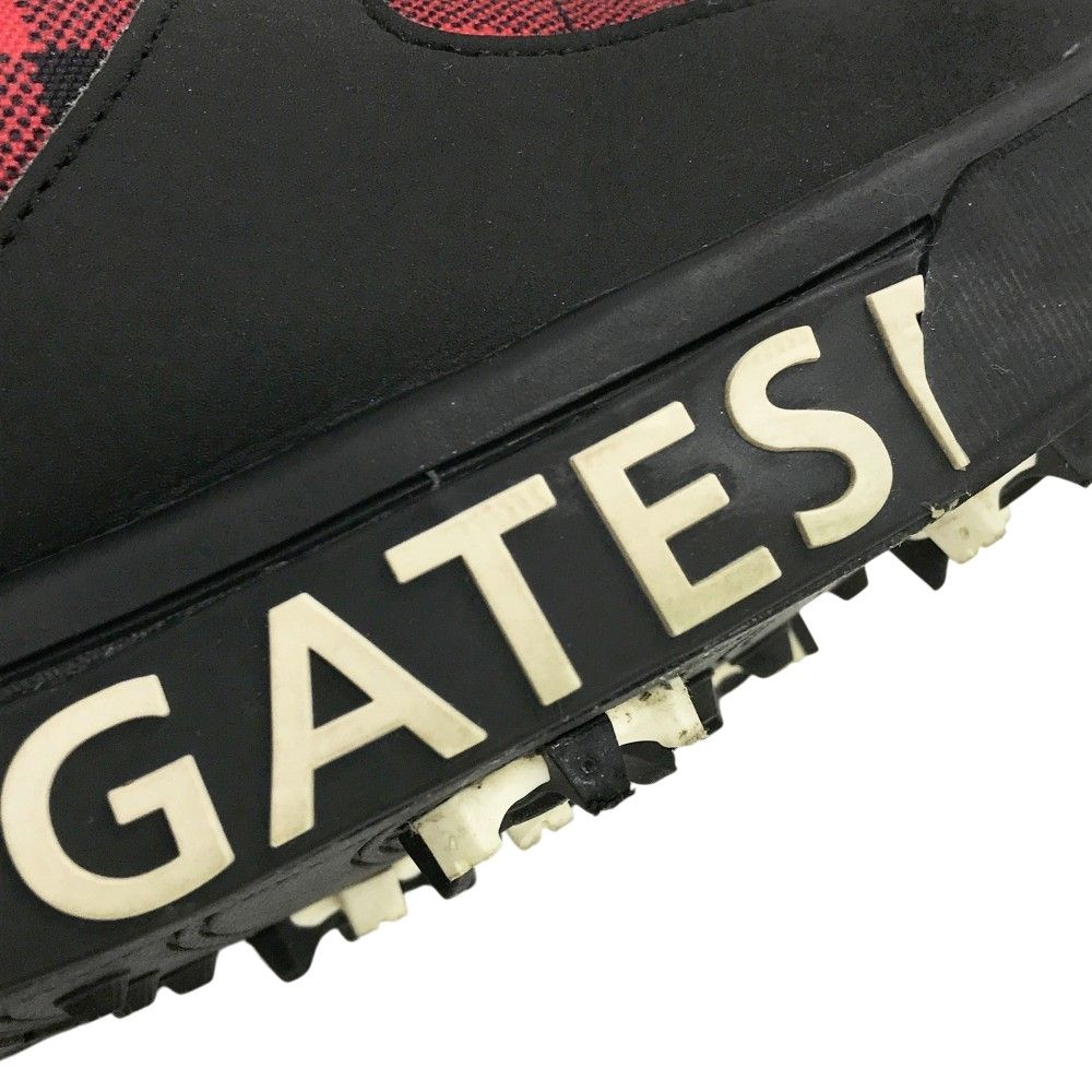 PEARLY GATES パーリーゲイツ 053-1292001 ゴルフシューズ チェック柄 レッド系 27.5cm 240101543920 ゴルフウェア メンズ ストスト LLC-HASEGAWATOSO_COM
