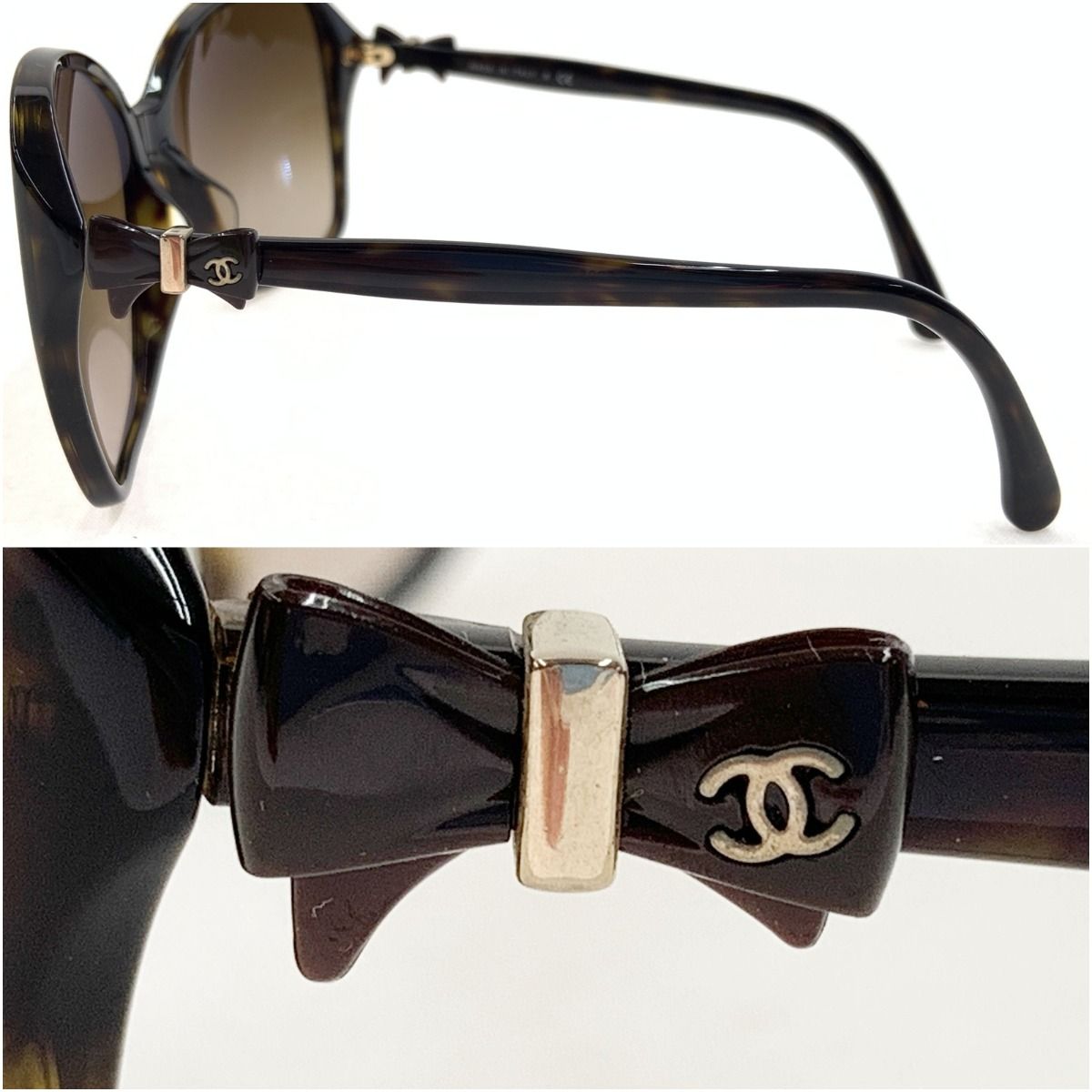 〇〇CHANEL シャネル ココマーク リボン アイウェア サングラス