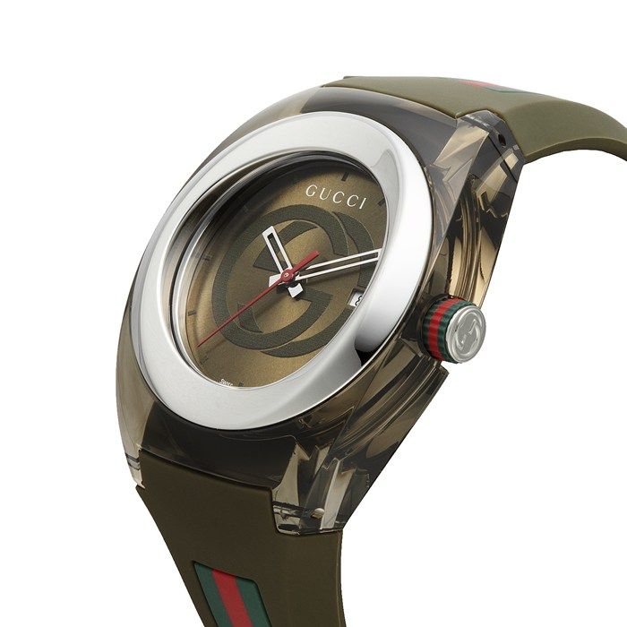 グッチ GUCCI 腕時計 シンク YA137106 インターロッキングG サンレイ  