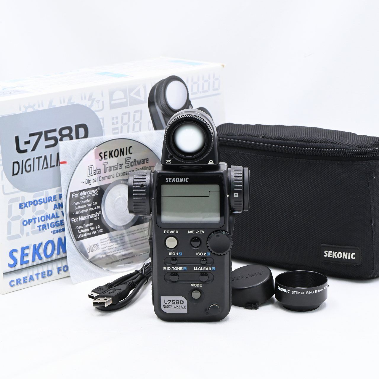 セコニックSEKONIC 露出計 デジタルマスター L-758D 中古 セコニックSEKONIC 露出計 デジタルマスター L-758D 中古