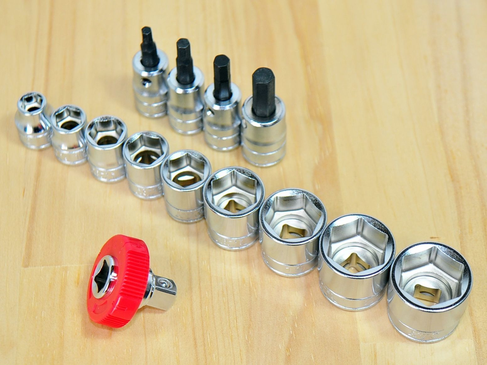 KTC 9.5sq ソケット ヘキサゴンビットソケット クイックスピンナ セット