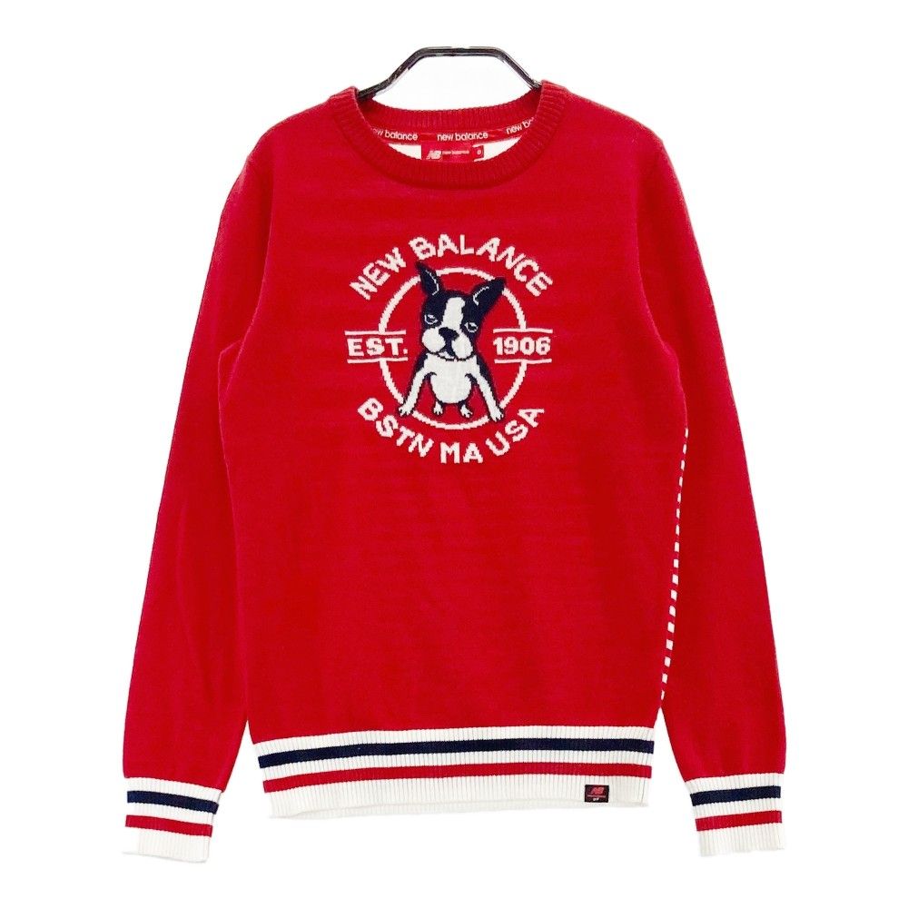 サイズ：0 NEW BALANCE GOLF ニューバランス ニットセーター ボーダー