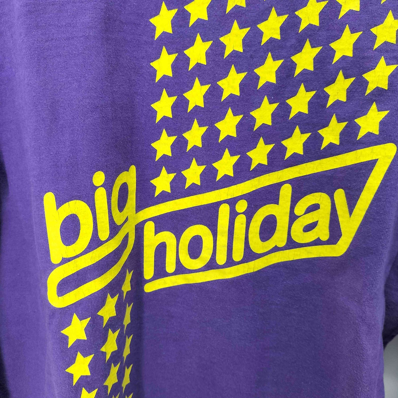 ティーエムティー TMT BIG HOLIDAY プリントクルーネックTシャツ