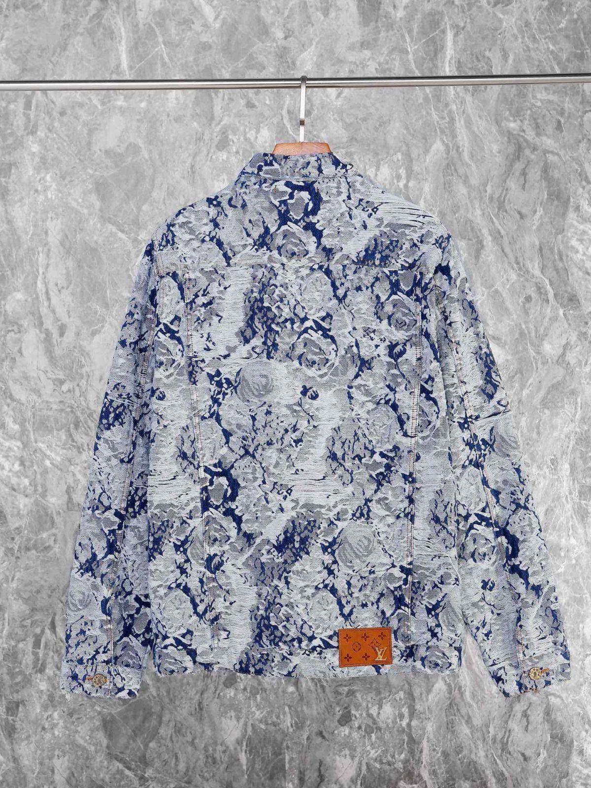 【大人な余裕♡】Louis Vuitton ジャカードジャケット LOUIS VUITTON ルイ ヴィトン モノグラム ジャガード since1854