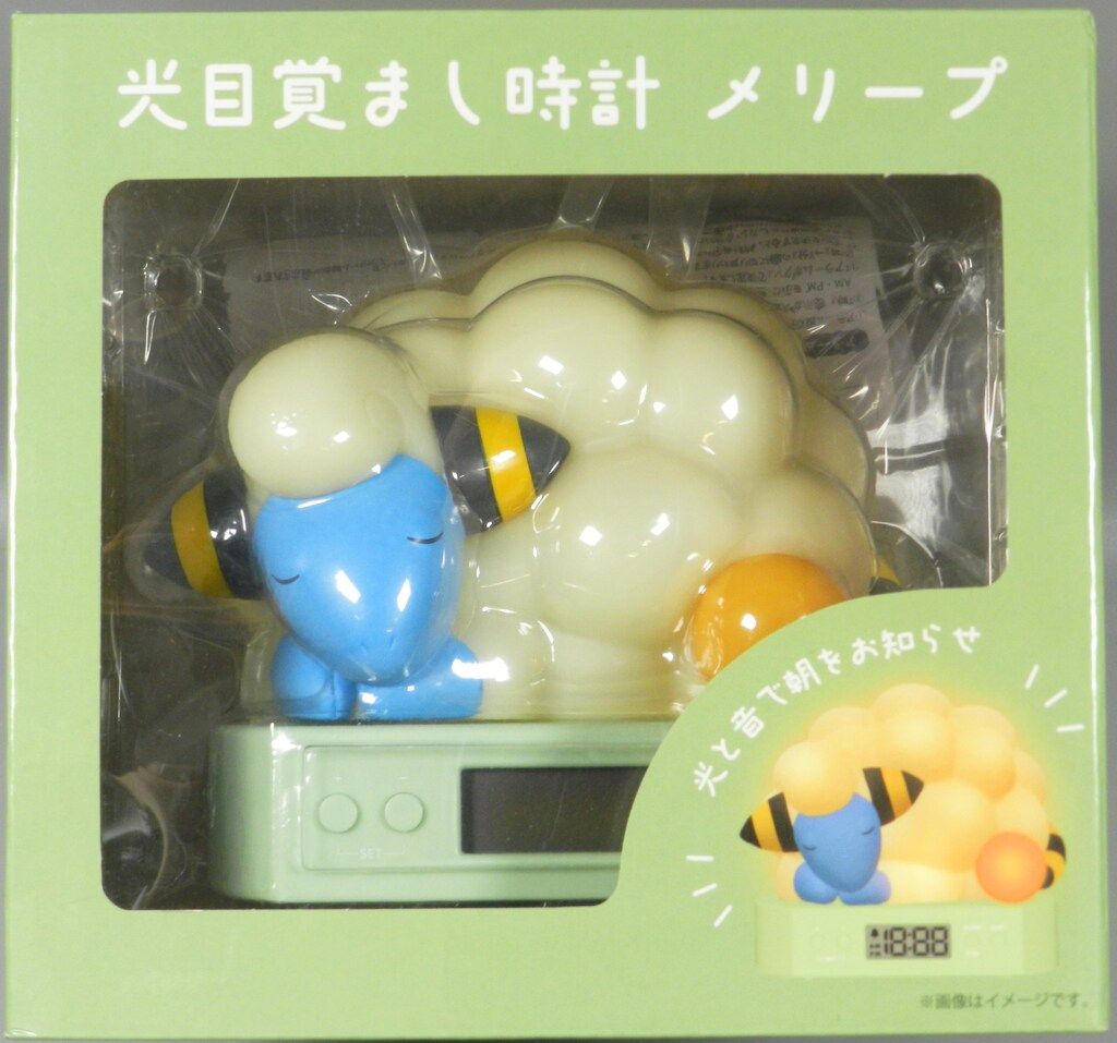光目覚まし時計 メリープ 超美品】メリープ 光目覚まし時計 Pokémon