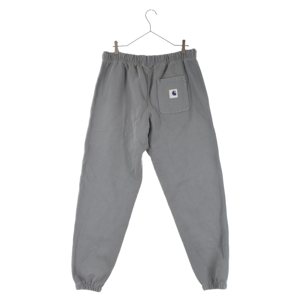 New Balance (ニューバランス) ×Carhartt WIP Sculpture Center Sweatpants カーハート ロゴ  スウェット パンツ グレー MP21580