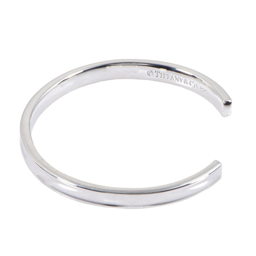 TIFFANY&Co. ティファニー 1837 カフ バングル ナロー シルバー【中古