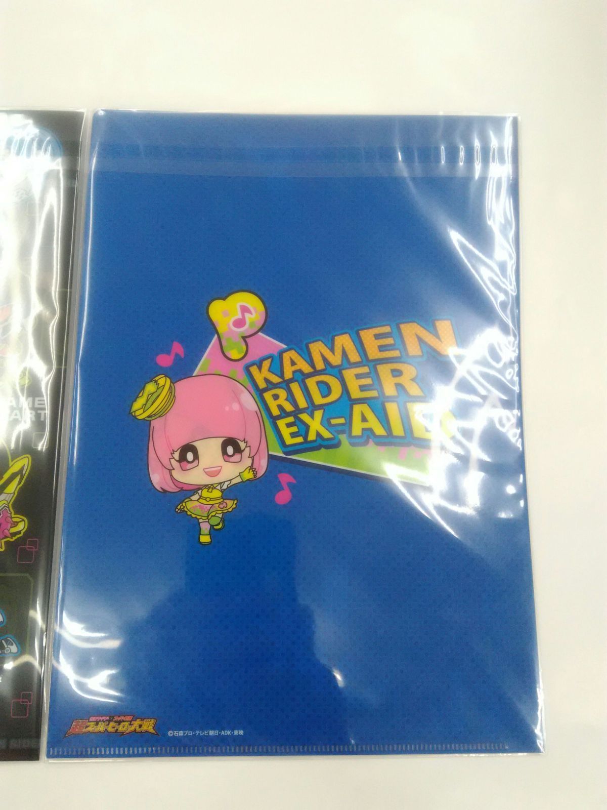 新品未開封】 仮面ライダーエグゼイド イラストクリアファイル