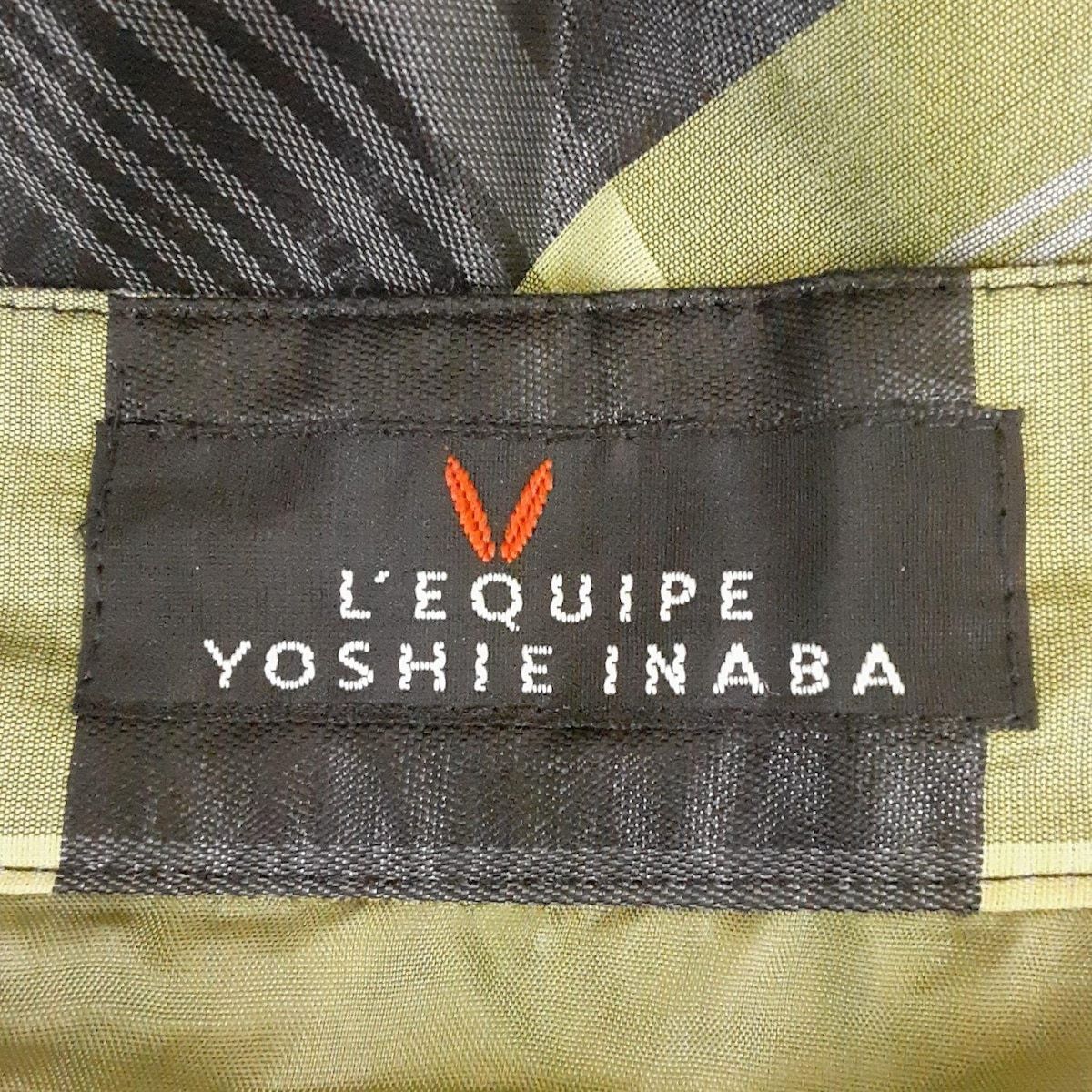 L’EQUIPE　レキップヨシエイナバ　チェックロングスカート レキップ ヨシエイナバ ロングスカート チェック柄 13号 LL