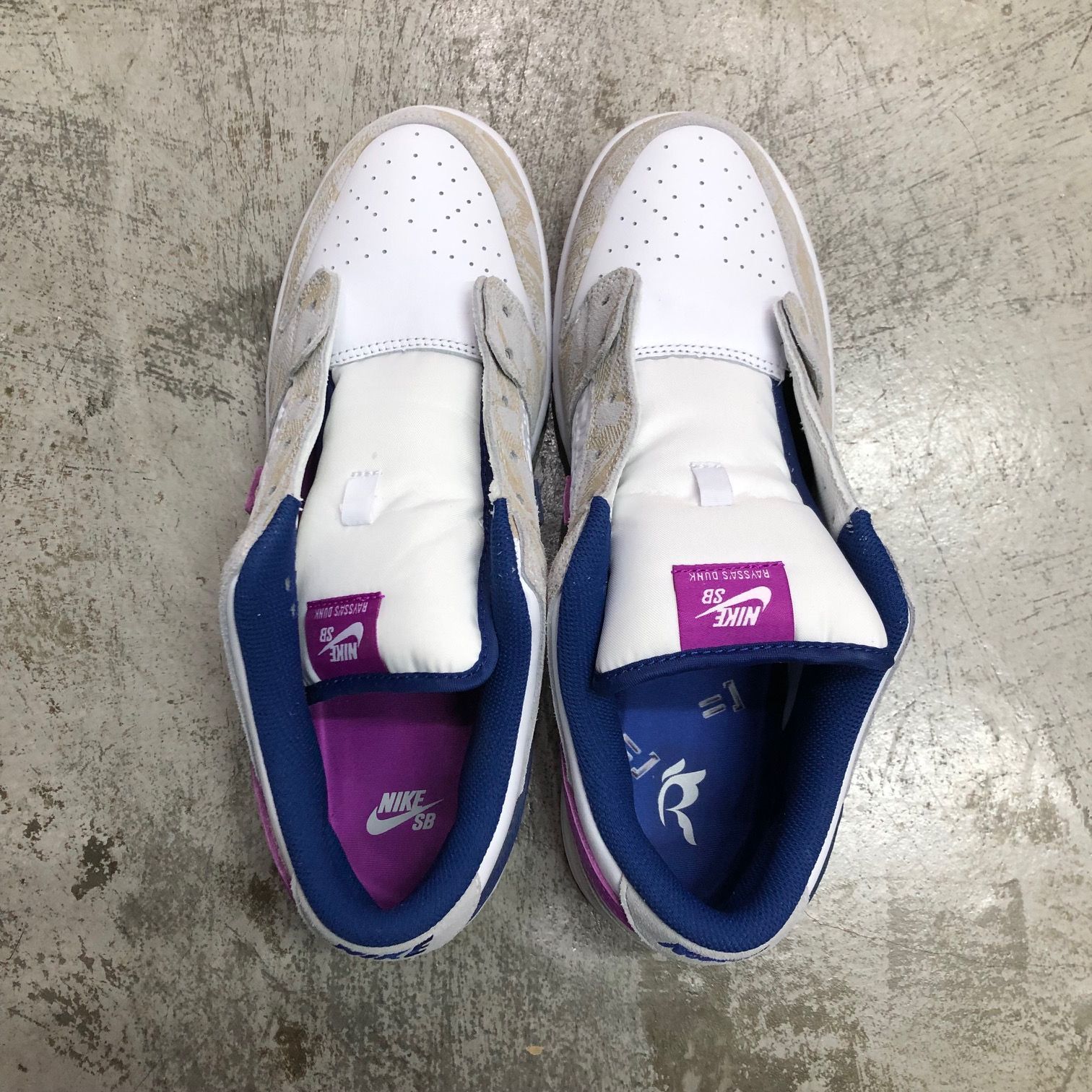 新品 Rayssa Leal Nike SB Dunk Low PRM Pure Platinum and Vivid Purple FZ5251-001 ライッサレアウ ダンク スニーカー ナイキ 30cm 73352A1