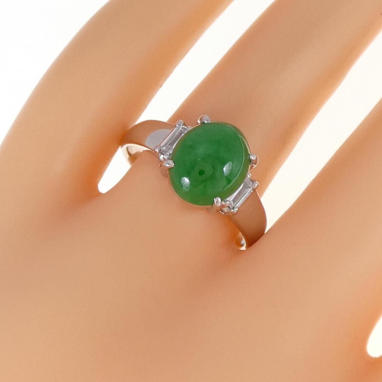 PT ヒスイ リング 3.02CT - メルカリ 