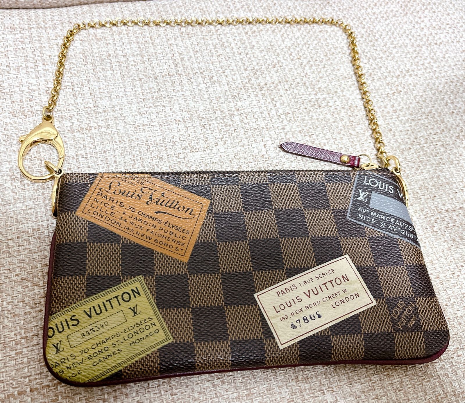 ヴィトン LOUIS VUITTON ラベルコレクション ポーチ www.paperrecovery.com