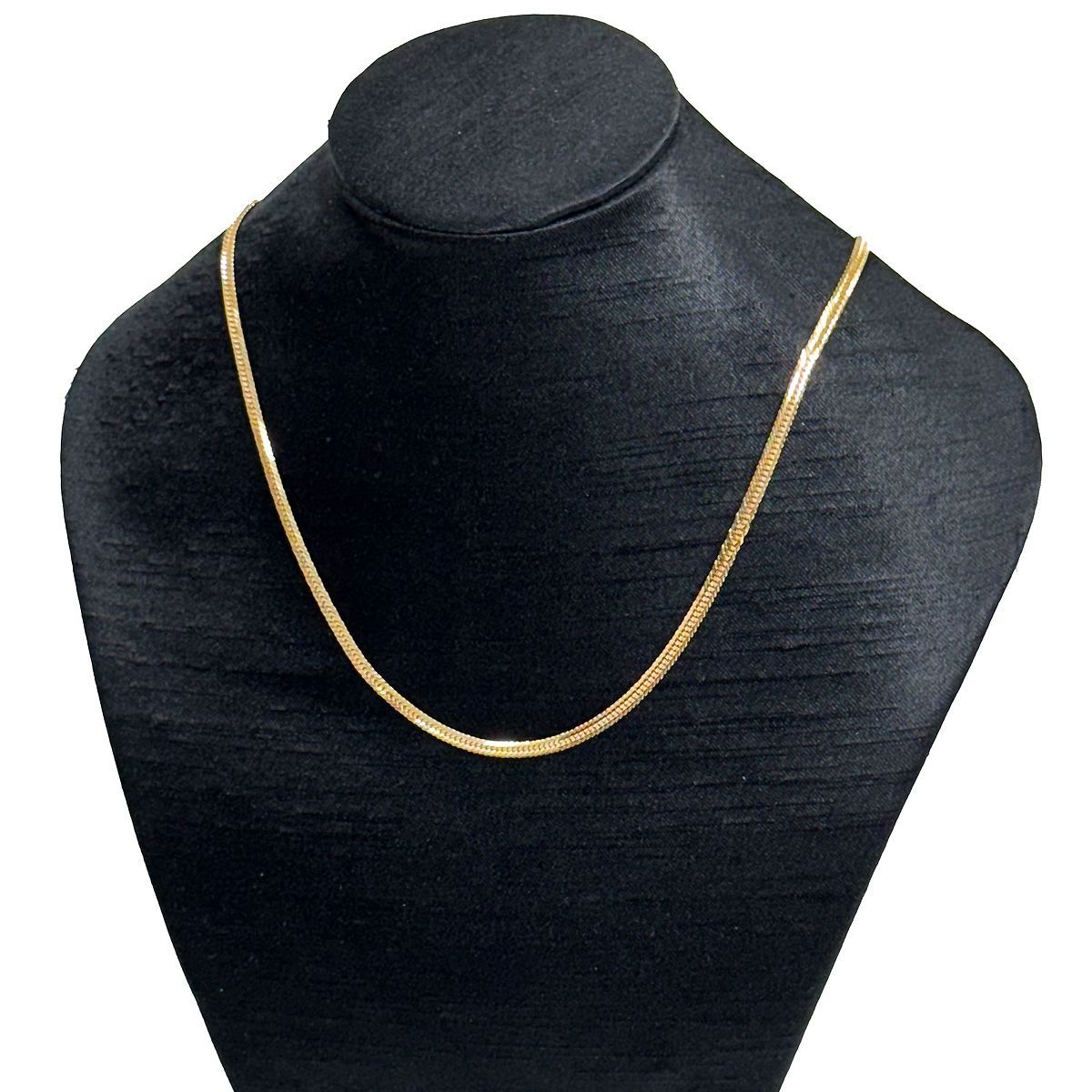 喜平 ネックレス 18金 トリプル 12面 45cm 11g 造幣局検定マーク K18