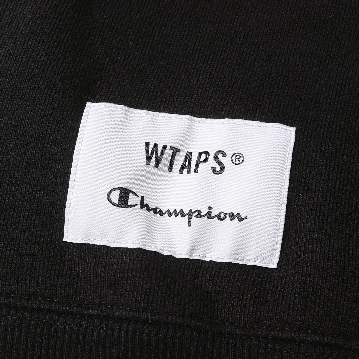 WTAPS ダブルタップス スウェット サイズ:L 23AW ×Champion ロゴ刺繍