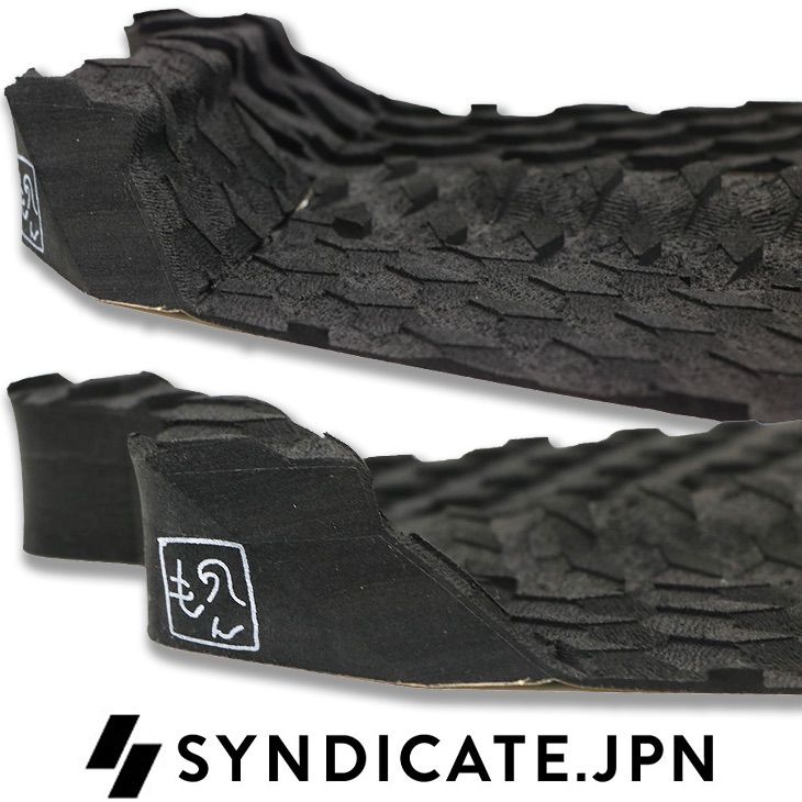 SYNDICATE.JPN(シンジケートジャパン) デッキパッド 村田 嵐シグネチャーモデル フロント用パッド SLIT (Blue/GRA シンジケート デッキパッド スタンダード STANDARD 3Piece 3ピース