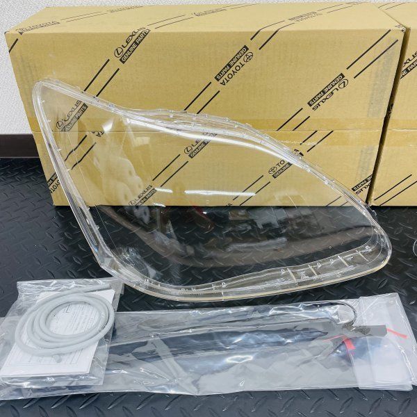 ☆新品 TOYOTA トヨタ 30系 セルシオ 純正 ヘッドライトレンズ 左右セット 後期型 UCF30 UCF31 3UZ 2003/07-2006/ 08 - メルカリ