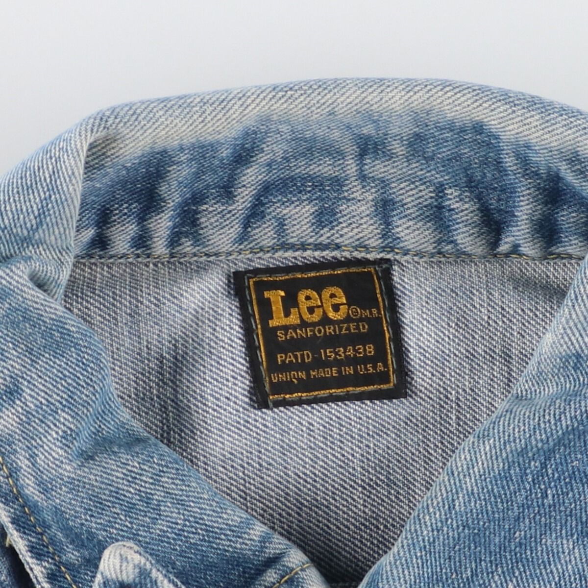 古着 80年代 リー Lee RIDERS ライダース デニムジャケット G