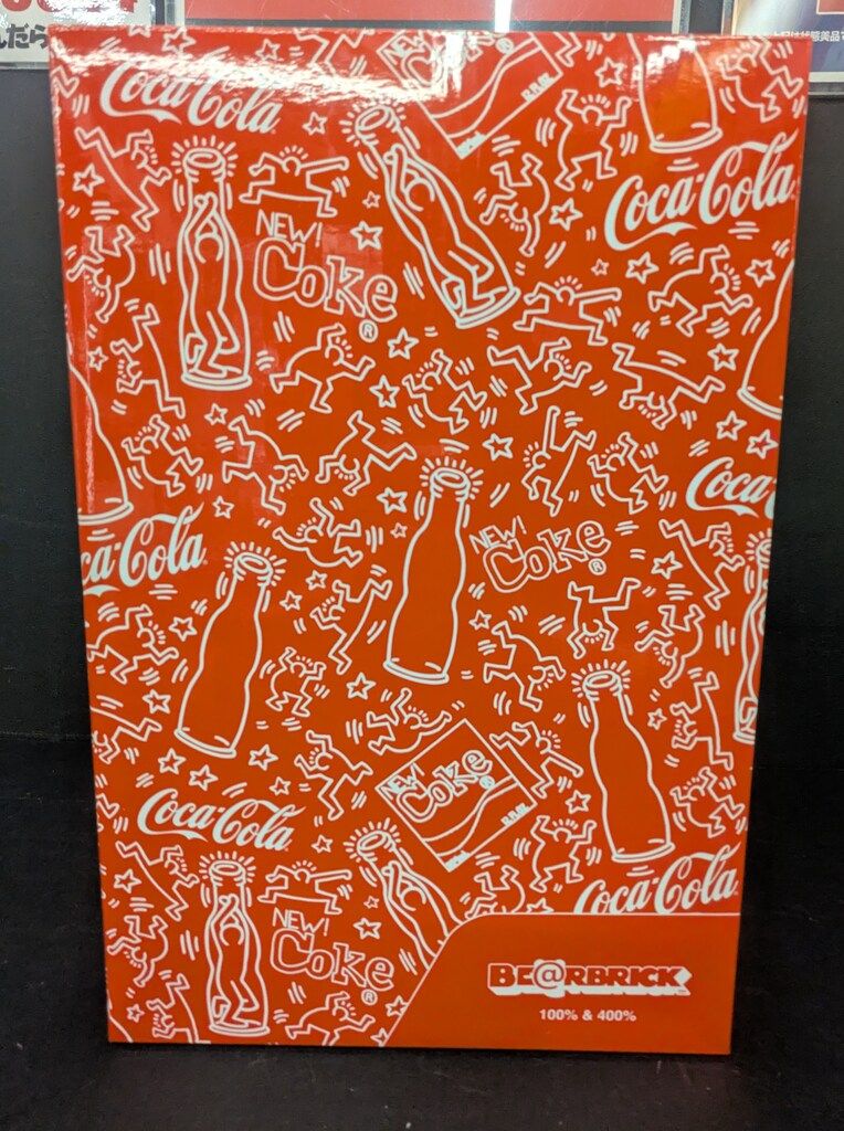 MEDICOM TOY BE RBRICK BE RBRICK Keith Haring COCA COLA -400% D-CON2025