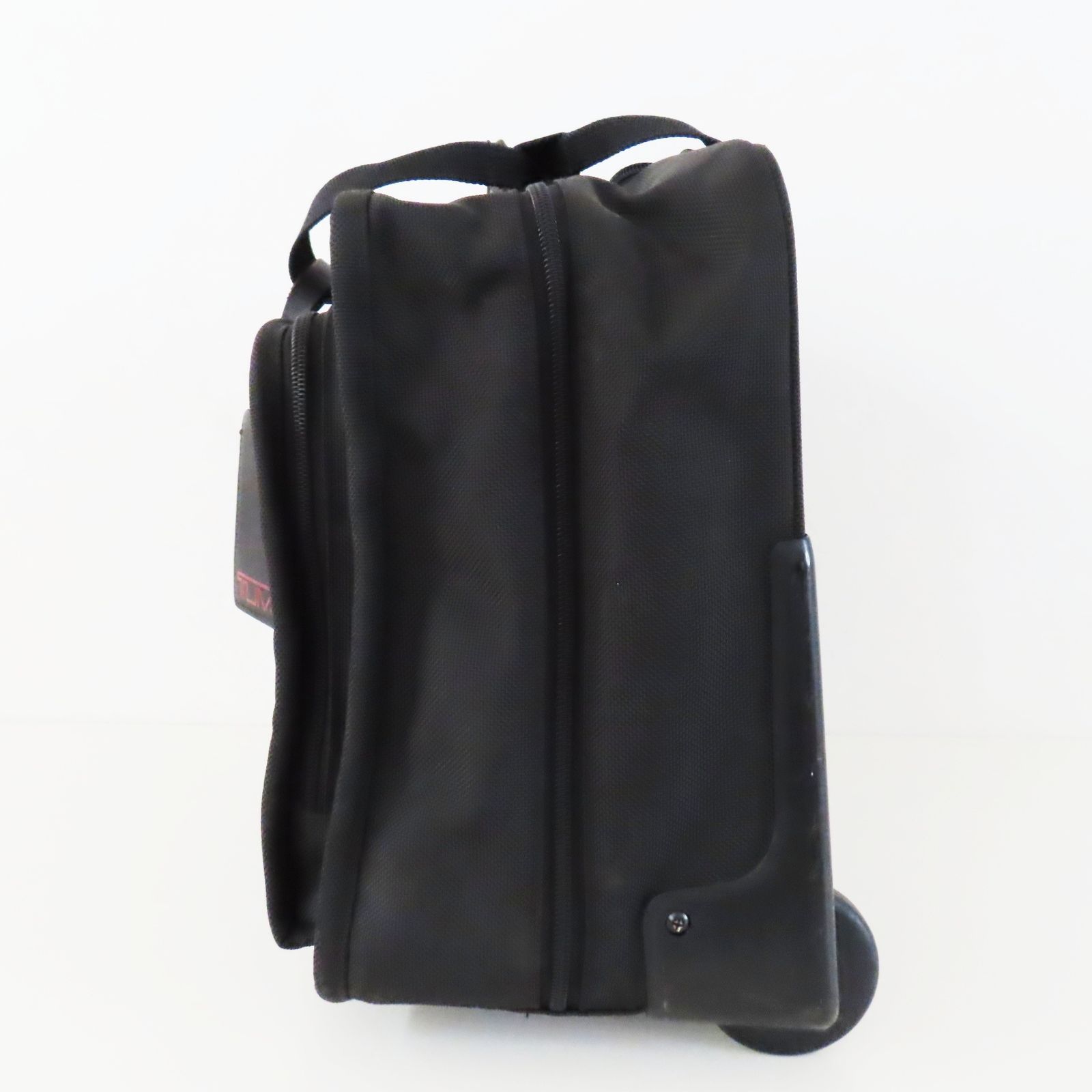 T08 TUMI トゥミ ナイロンキャンバス 2輪キャリーバッグ ブラック 
