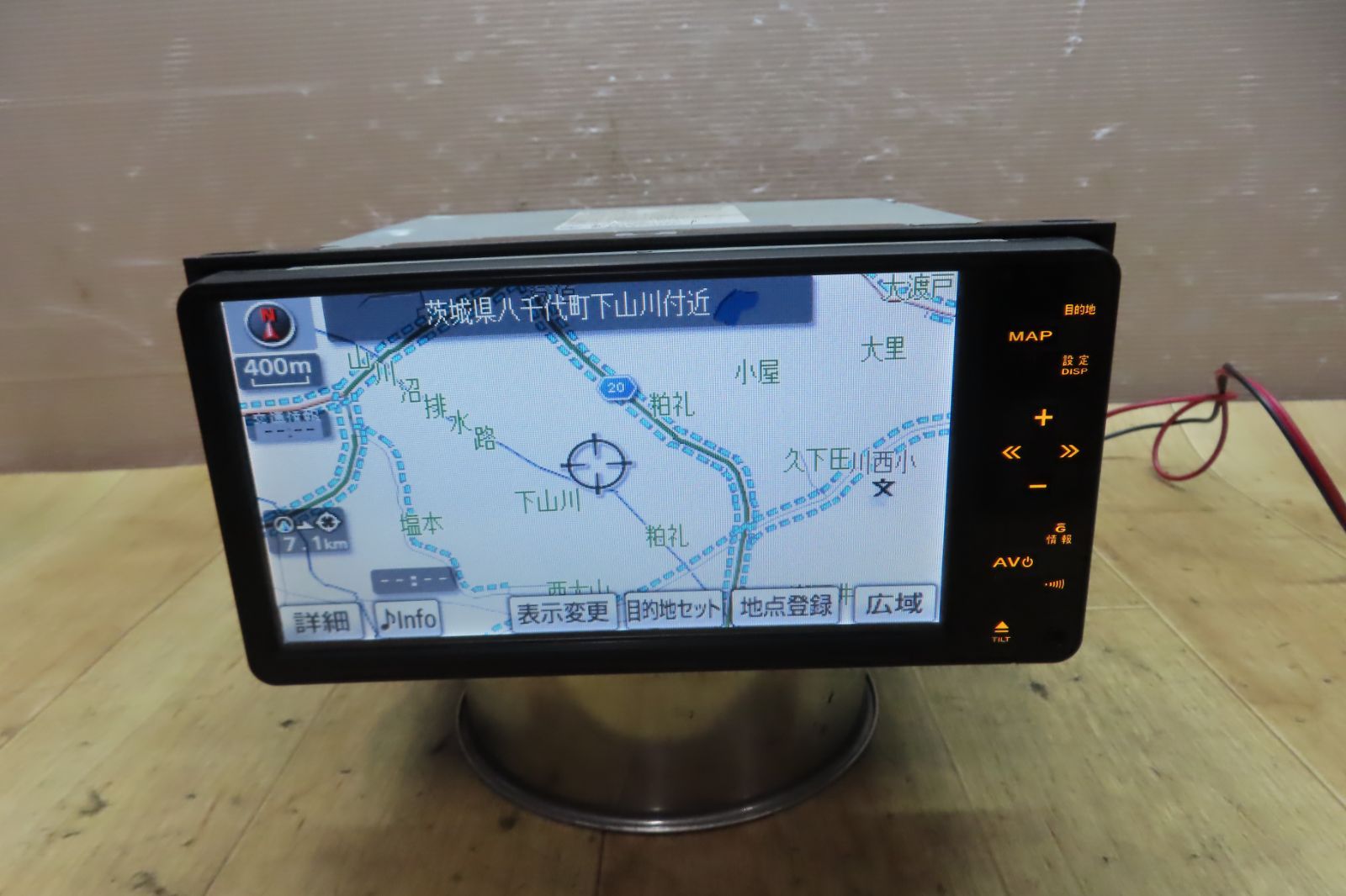 タッチパネル正常 付 F2160|トヨタ純正 NHDT-W60G HDDナビ 地図2010年 ワンセグ|Bluetooth内蔵 CD DVD再生OK 本体のみ